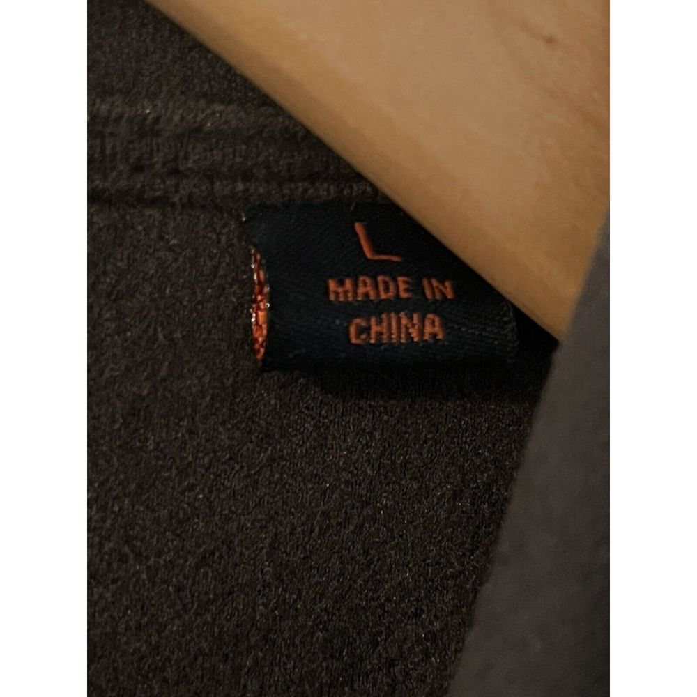 (SOLD)VTG 1946 Brand Shacket Mens Large Shirt Jacket Charcoal Gray Full Button - Picture 6 of 11